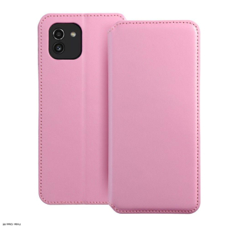Dual Pocket book tok Samsung galaxy A03 pink
