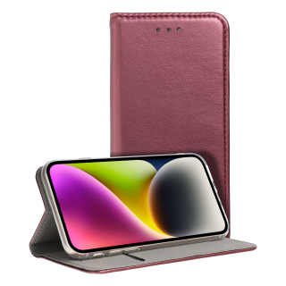 Smart Magneto book case tok Samsung galaxy A03 piros