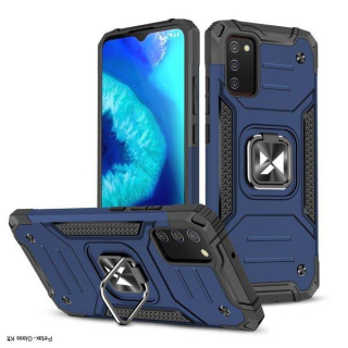 Wozinsky Ring Armor Case tok Samsung Galaxy A03s kék