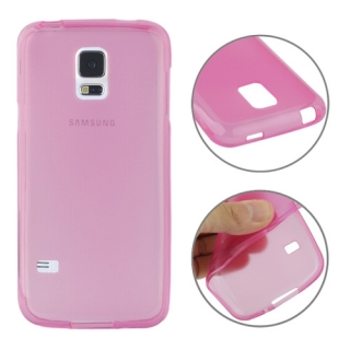 Szilikon tok/ pink/Samsung Galaxy S5 mini