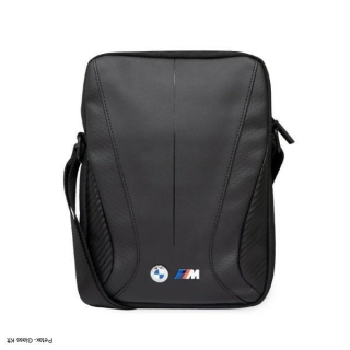 BMW BMTB10SPCTFK Tablet 10" táska fekete Karbon és bőr